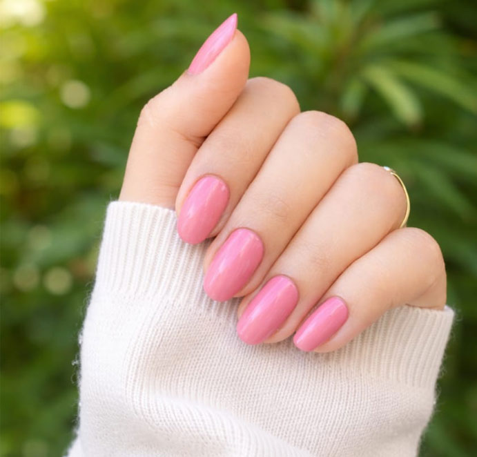 08 Cabin Blush Warm Soft Pink Manicure